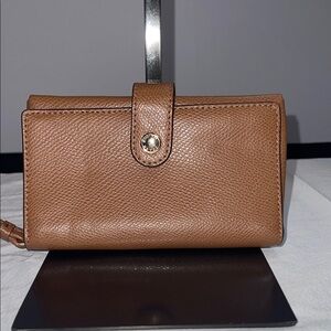 Coach H1632-F53977 Phone clutch leather wallet